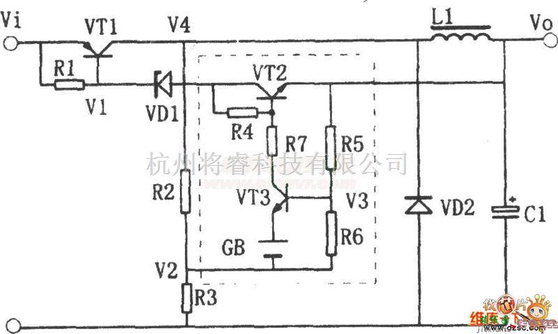 稳压电源中的三端稳压器制作的开关稳压电源电路图  第2张