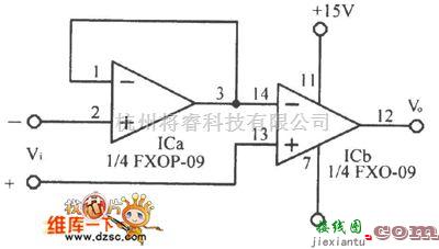 运算放大电路中的零漂移运放电路图  第1张