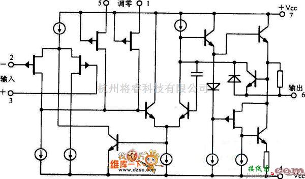 运算放大电路中的OPA606运放电路图  第1张