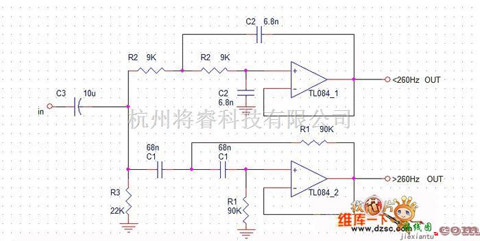 频率合成器中的有源二分频电路图  第1张