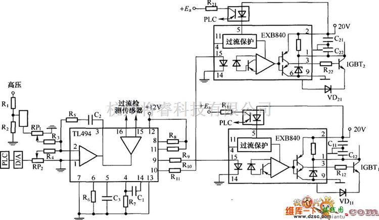 仪器仪表中的调节器电路图  第1张