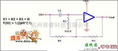 滤波器中的文氏滤波器电路图  第1张