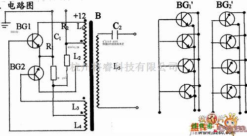 养殖中的电鱼机制作线路电路图  第1张