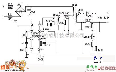 充电电路中的低成本、高可靠性的电瓶车充电器制作电路图  第2张