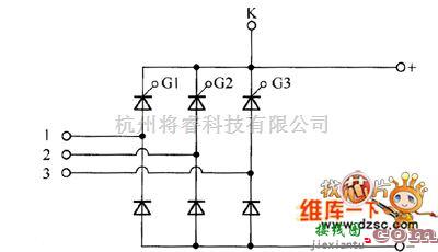 光敏二极管、三极管电路中的晶体二极管3R3TI30E-080内部电路图  第1张