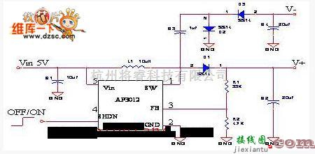 模拟电路中的AP3012正负电压产生电路图(一)  第1张