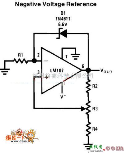 数字电路中的负参考电压电路图  第1张