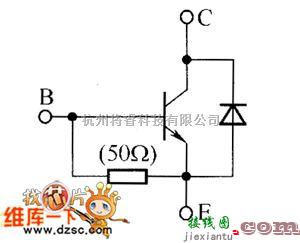 光敏二极管、三极管电路中的晶体三极管2SC5003、2SC5250内部电路图  第1张