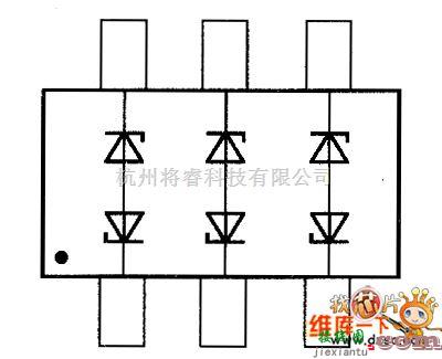 光敏二极管、三极管电路中的晶体二极管TBZ363C20V8、TBZ363C5VV、TBZ363C6V4、TBZ363C7V0内部电路图  第1张