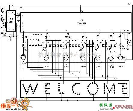 LED电路中的LED电路图  第1张