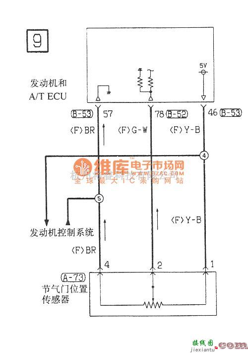 东南中的东南菱绅INVES-II 4A/T底盘电路图  第10张