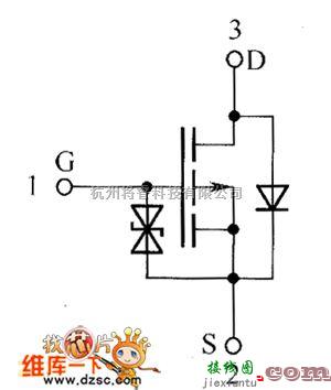 光敏二极管、三极管电路中的场效应晶体管RTF010P02、RTF011P02内部电路图  第1张