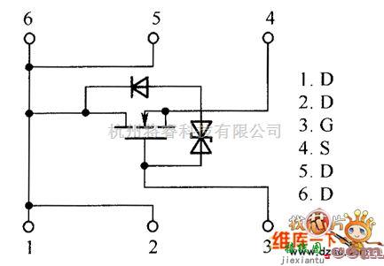 光敏二极管、三极管电路中的场效应晶体管RTL035N03、RTQ020N03、RTQ035N03内部电路图  第1张