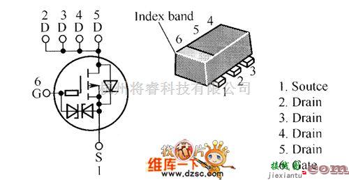 综合电路中的HAT1069C内部电路图  第1张