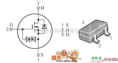 综合电路中的RQK0201QGDQA、RQK0202RGDQA、RQK0203SGDQA内部电路图  第1张