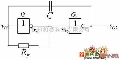 多谐振荡产生中的非对称是多谐振荡器电路图  第1张