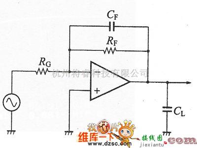 仪表放大器电路中的因电容负载而不稳定的OP放大器电路图  第3张