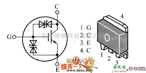 综合电路中的GN4014ZB4LD内电路图  第1张