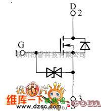 综合电路中的2SK3567、2SK3568、2SK3569内部电路图  第1张