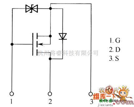 综合电路中的RDX060N60、RDX080N50、RDX100N60、RDX120N50内部电路图  第1张