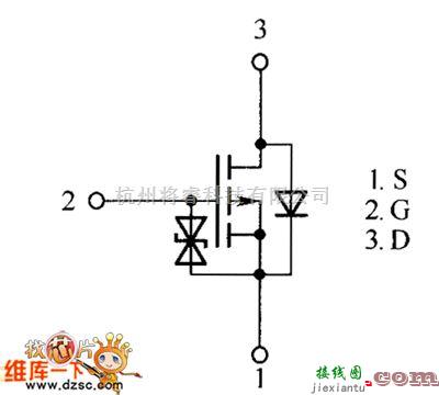 综合电路中的RSE002P03、RSF010P03内部电路图  第1张