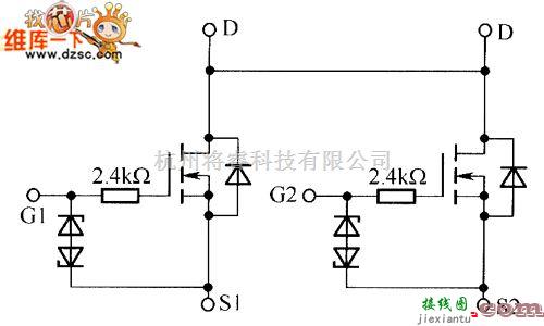 综合电路中的NTLTD7900ZR2内部电路图  第1张