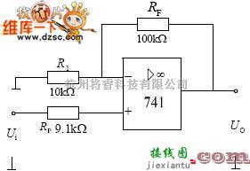 信号发生中的同相比例放大电路图  第2张