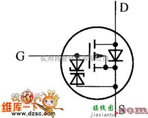 综合电路中的AP9565GEH内部电路图  第1张