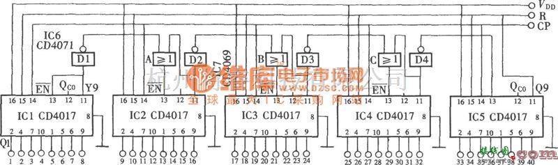 专用测量/显示电路中的任意进制输出电路图  第1张