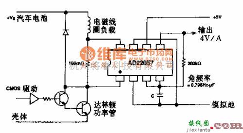 接口电路中的电流传感器应用接口电路  第1张