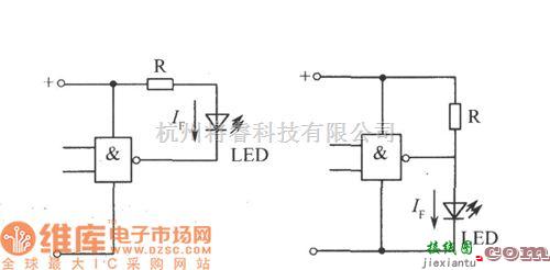 LED电路中的TTL LED驱动电路图  第1张