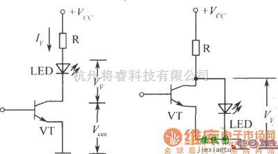 LED电路中的利用三极管的直流LED驱动电路图  第1张