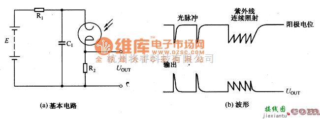 超声波传感器中的紫外线传感器基本电路图  第1张