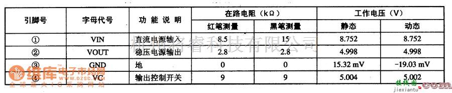 集成音频放大中的四端稳压集成电路图  第1张