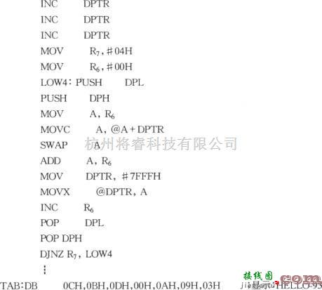 LED电路中的ICM7212AM 4位并行显示/译码/驱动器(硬件译码)构成的8位静态LED显示器电路图  第3张