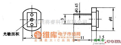 电源电路中的Tcc系列硅紫蓝光电池电路图  第1张