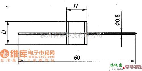 光敏二极管、三极管电路中的二极气体放电管外形电路图  第1张