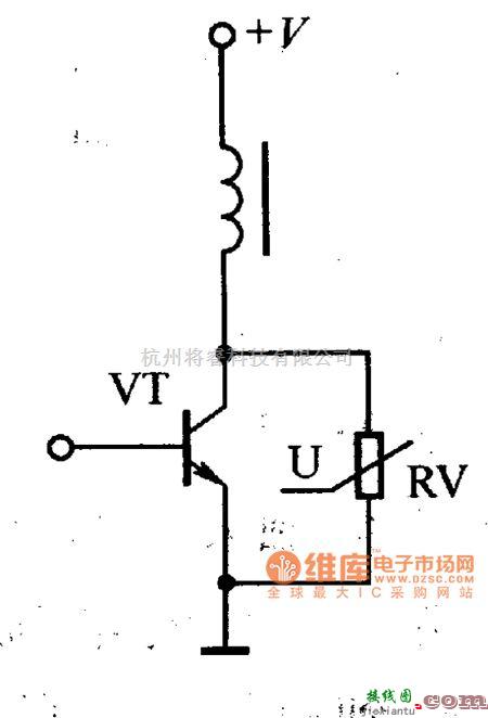 保护电路中的三极管的过压保护电路电路图  第1张