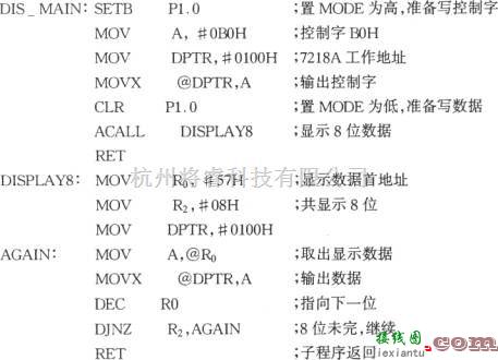 LED电路中的ICM7218A构成的8位LED动态显示电路图  第5张