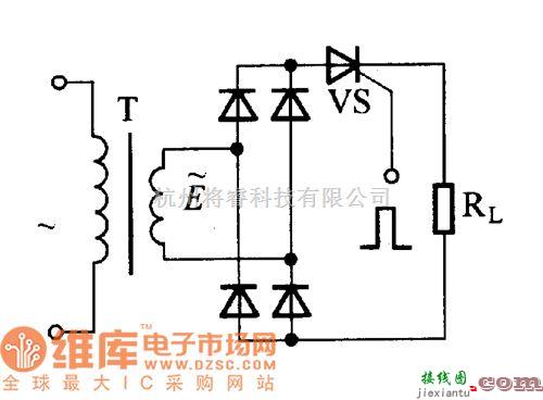 晶闸管控制中的单相桥式晶闸管整流电路图  第1张