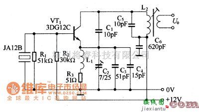 晶闸管控制中的27MHz晶体振荡器电路图  第1张