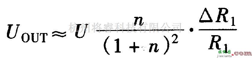 电流环放大电路中的金属电阻应变片电桥电路图  第6张