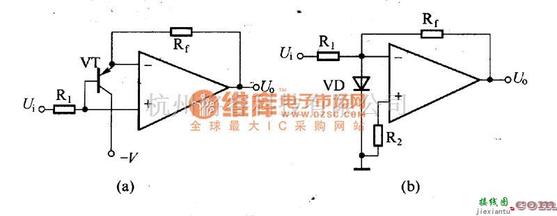 稳压电源中的运算放大器防阻塞电路图  第1张