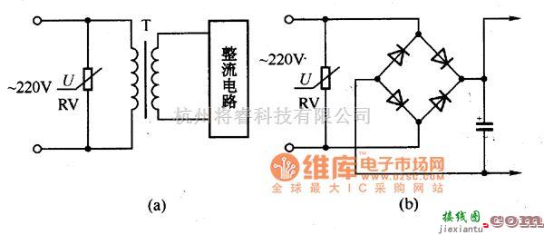 保护电路中的整流电源过流保护电路图  第1张