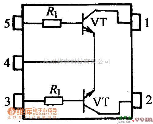 晶闸管控制中的双管单阻型电路图  第1张