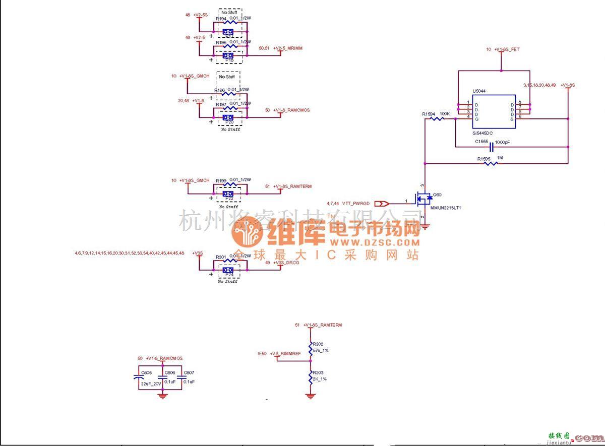 综合电路中的电脑主板830_17 电路图  第1张