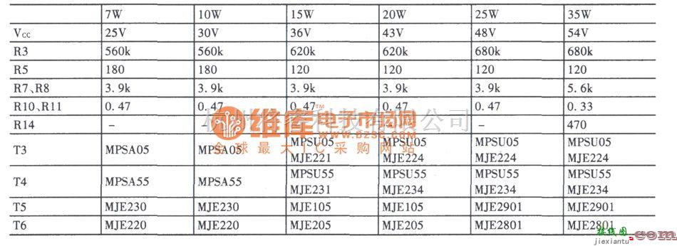 音频处理中的通用放大电路图  第2张