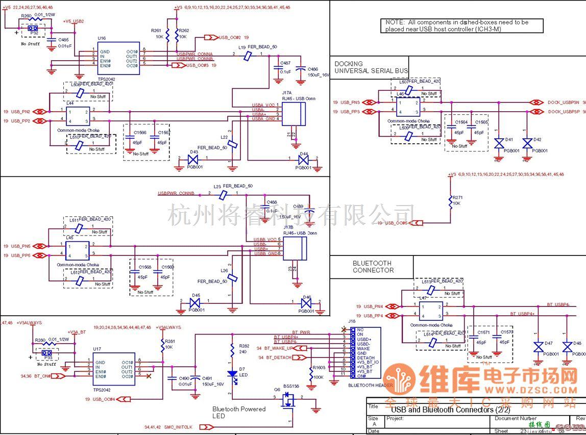 综合电路中的电脑主板830_23 电路图  第1张