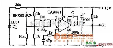 光栅/光放大器中的快速光栅电路图  第1张