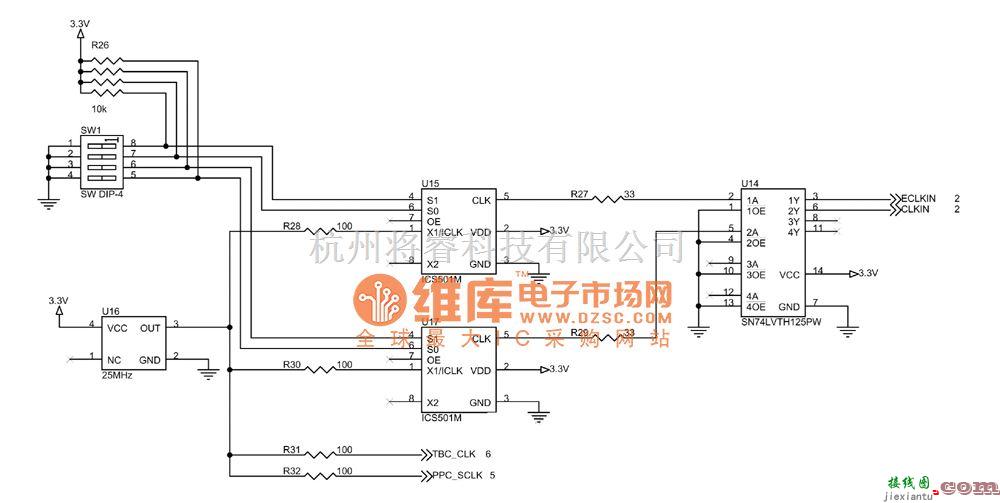 综合电路中的ICETEK-C6711-A原理图07  第1张